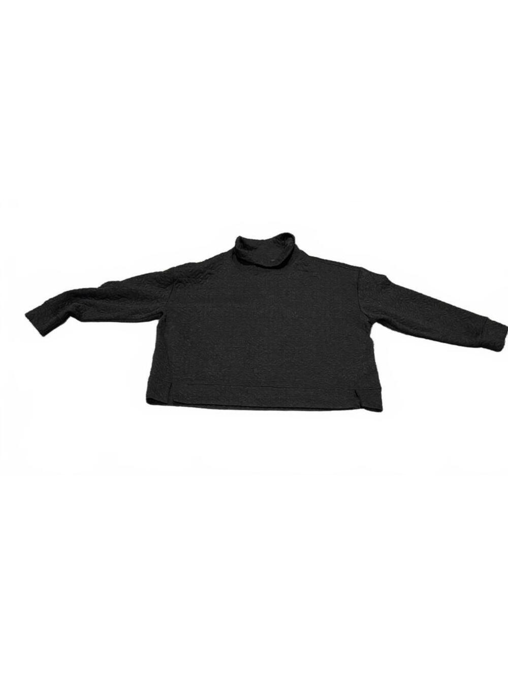 MTA Sport Black Turtleneck Pullover Sweater Size 2X